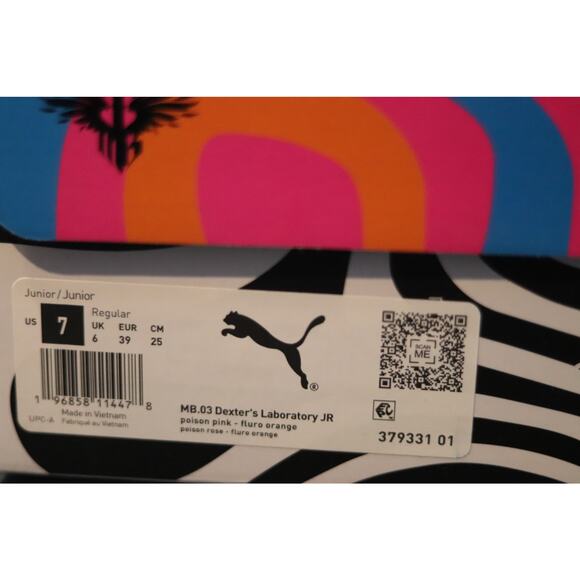 Puma MB.03 Dexter's Laboratory JR Sz 7 - Picture 8 of 8
